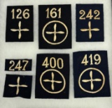 WWI U.S. Air Service Aero Squadron insignia - Patch Lot