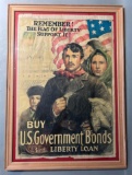 WWI U.S. 3rd Liberty Loan Bond Drive Poster 