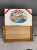 World's Greatest Flyer Spirit of St. Louis Lindbergh Cigar box