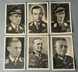 WWII Nazi German Hoffmann Real Photo Postcards RPPC of Knight's Cross Recipients