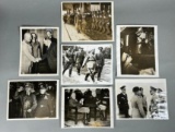 WWII Adolf Hitler & Benito Mussolini Press Photograph Lot 1937 - 1941