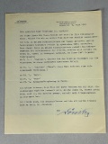 WWII Nazi German Admiral Karl Donitz Autograph on Typed Letter