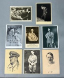 WWII Nazi German Adolf Hitler Postcard Lot (7)