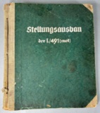 WWII Nazi German Luftwaffe Large Format Photograph Album Anti Aircraft Flak Unit Near Berlin