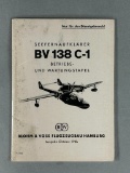 WWII Nazi German Luftwaffe BV 138 C-1 Seaplane 1942 Manual