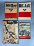 WWII Nazi German Hitler Youth HJ Publications Lot
