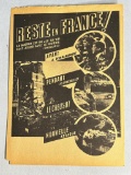 WWII German Propaganda Dropped on France - Devastation of American & British Bombers on France