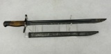 WWII Type 30 Japanese Bayonet & Scabbard Nagoya Arsenal Markings