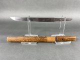 Antique Japanese Tanto Sword in Shirasaya case