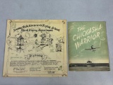 WWII AAF Training Class 43-A Booklet & Brooks Field Certificate Ided to P-51 Pilot Killed in 1943