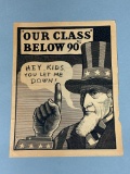 WWII Classroom Uncle Sam War bonds Poster