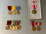 WWII & Post War Father - Daughter Medal Groups