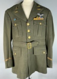 WWII U.S. AAF Australian Made Uniform Jacket and Insignia - Identified
