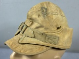 WWII U.S. M1937 Winter Cap with Stenciled 