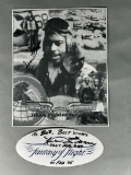 WWII Tuskegee Airmen Hiram Mann Autograph lot - U.S. Army Air Force