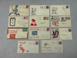 WWII U.S. Patriotic Homefront Anti German, Japanese and Italian Envelopes