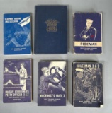 WWII Korean War & Cold War United States Navy Manual Lot