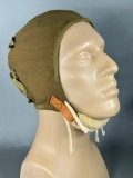 WWII U.S. Army Air Force A-9 Summer Flight Helmet