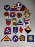 WWII U.S. Army Patch Lot