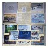 Artist Charles Hubbell U.S. Air Force 1959 Air Rescue Service Lithograph Series