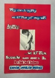 Vietnam War Protest Poster for Nagasaki Day August 9, 1969