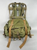 Vietnam War 1967 Pattern Lightweight Rucksack w/ Frame Dated 1968