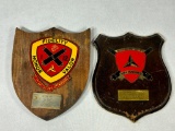 Vietnam War United States Marine Corps USMC 12th Marines Identified Plaque lot