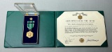 U.S. Army Commendation Medal & Certificate to Rod Lurie Director of the 2020 War Film 