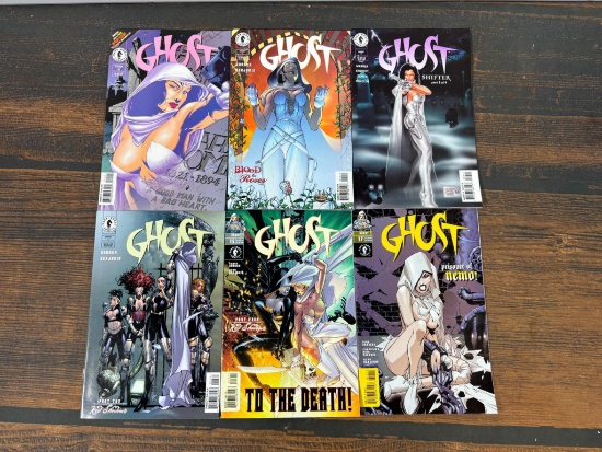 Group of Six Ghost Comic Books from the 2000s