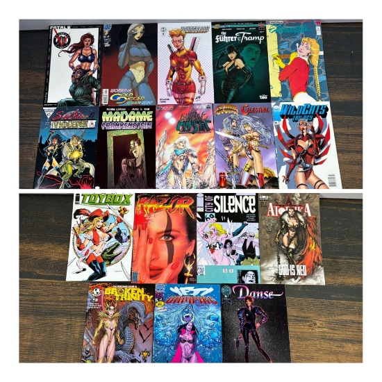 Group of 17 MIxed Titles of Comic Books from the 2000s