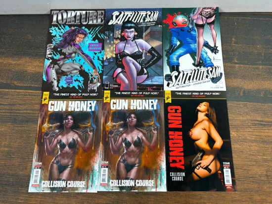 Group of Six Comic Books from the 2000s