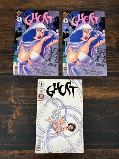 Group of Three Ghost Comic Books