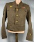 WWII U.S. AAF British Theater Made Ike Jacket with Name & Laundry Numbers