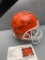 Cleveland Browns Legends signed full-size helmet: Jim Brown plus ,others, full letter JSA