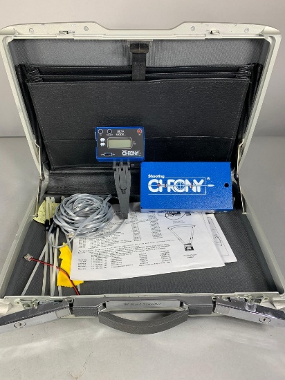 Shooting Chrony Muzzle Velocity Gauge Meter in Case