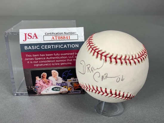 Drew Carey signed MLB baseball, JSA