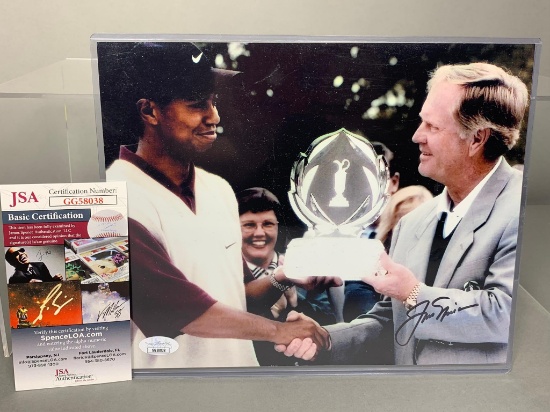 Jack Nicklaus signed color photo, JSA