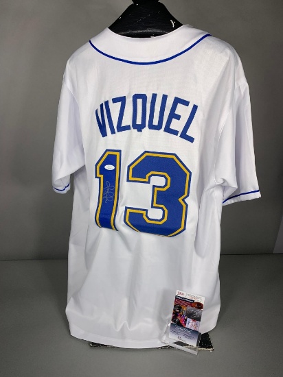 Omar Vizquel signed Seattle jersey, JSA