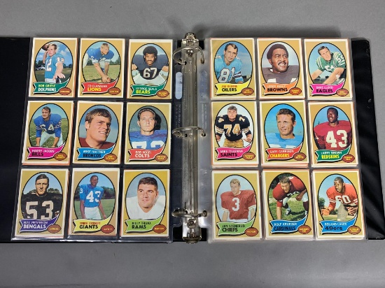 1970 Topps football set: OJ Simpson (Rookie) Page, Barney, Stenerud, Bethea, other Rookies