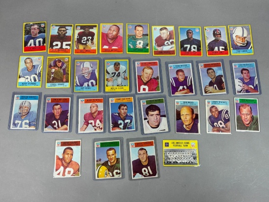 Group of 1966 and 1967 Philadelphia Football Cards