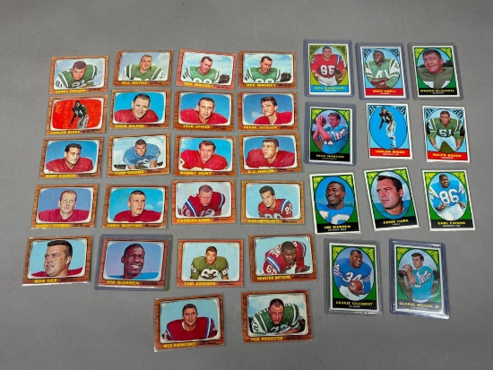 Group of 1966 and 1967 Topps Football Cards