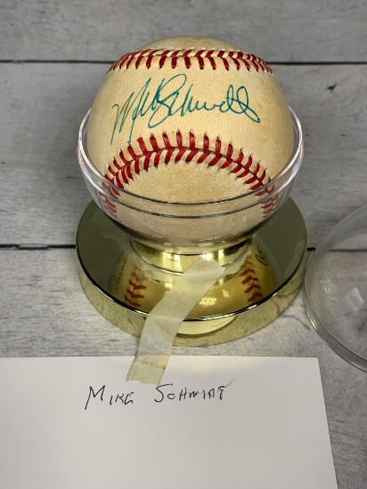 Mike Schmidt Autographed Baseball Official Rawlings Baseball