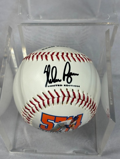 Limited Edition Nolan Ryan Strikeout King Baseball