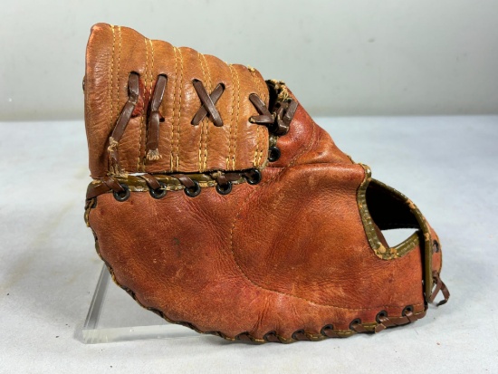 Rare Vintage Dale Coogan Denkert ST3 First Baseman's Mitt Baseball Glove