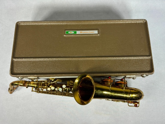 Vintage Conn Alto Saxophone in Case 1914 Patent Date