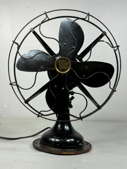 Nicer Antique Wire Frame Electric Fan - Working