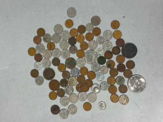 Group Lot of Assorted Old Coins
