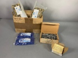 Large Lot of Bullets for Reloading 9mm, plus brass