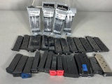 Large Lot of Pistol magazines Glock and more