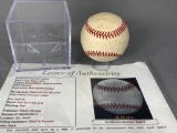 Connie Mack/ Hank Greenberg multi-signed Reach baseball, full letter JSA